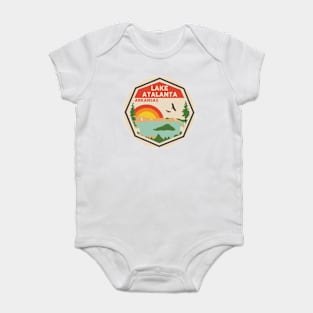 Lake Atalanta Arkansas Colorful Scene Baby Bodysuit